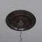 Ekena Millwork Cole PVC Medallion (Canopies up to 5 1/8"), 19"OD x 3 1/2"ID x 1"P, Universal Metallic Rustic Mist CMP19COERU - alternate 9